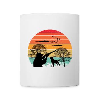 Hunt Ready - Hunting Apparel Retro Design - Tasse - Weiß - Vorne