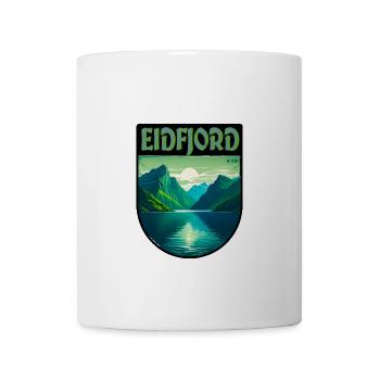 Eidfjord in Norway - Mug - white - Front