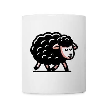 Mouton noir - Mug blanc - blanc - Devant