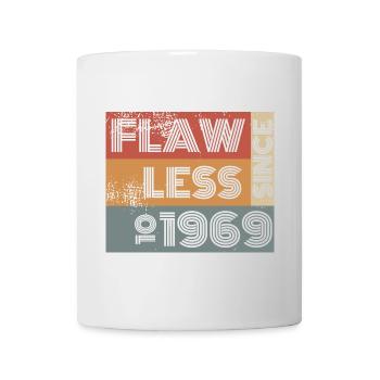 55. Birthday Flawless since 10/1969 - Mug - white - Front