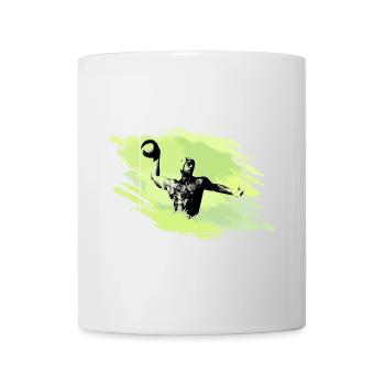 Water polo - water polo players throwing - Mug - white - Front