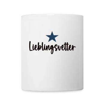 Lieblingsvetter Cousin Lieblingscousin Vetter - Tasse - Weiß - Vorne