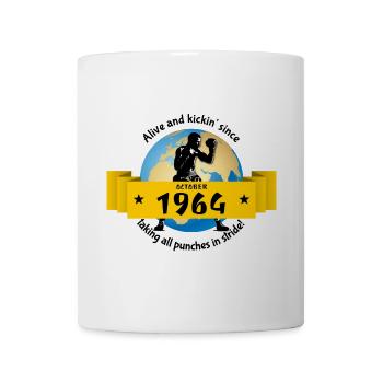60. Geburtstag Vivant depuis 10/1964 - Mug blanc - blanc - Devant