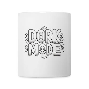 Dork Mode 7 - Tasse - Weiß - Vorne