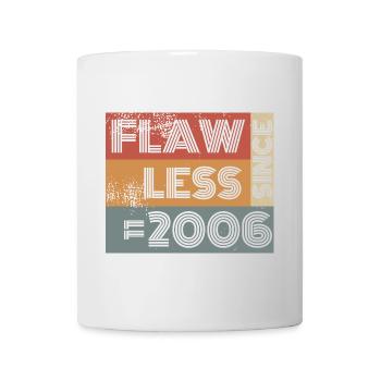 18. Birthday Flawless since 11/2006 - Mug - white - Front