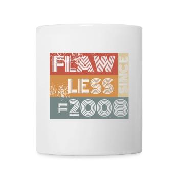 16. Anniversaire Sans défaut depuis 11/2008 - Mug blanc - blanc - Devant