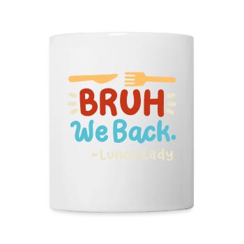Mittagessen Zurück zur Schule - Tasse - Weiß - Vorne