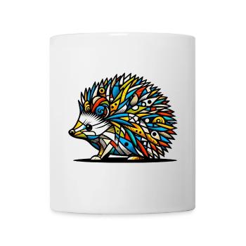 Hérisson - Mug blanc - blanc - Devant