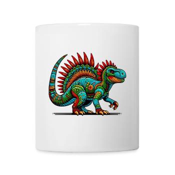 Dinosaurier - Tasse - Weiß - Vorne