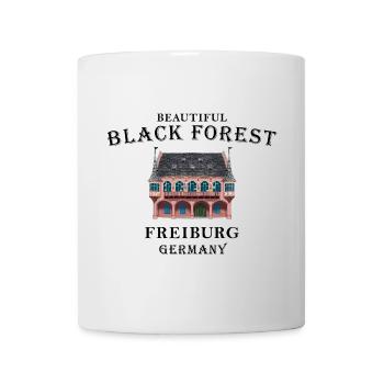 Freiburg im Breisgau, Schwarzwald, Deutschland - Tasse - Weiß - Vorne