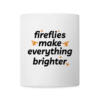 Lucioles Firefly Lightning Bug Insect Collector - Mug blanc - blanc - Devant