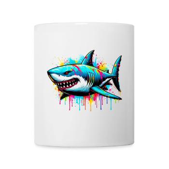 Shark - Mug - white - Front