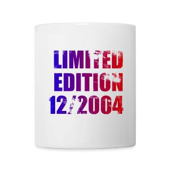 20e anniversaire Edition Limitée 12/2004 - Mug blanc - blanc - Devant