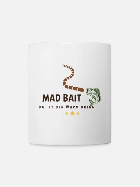 Mad Bait: Worm in the Bait - Mug - white