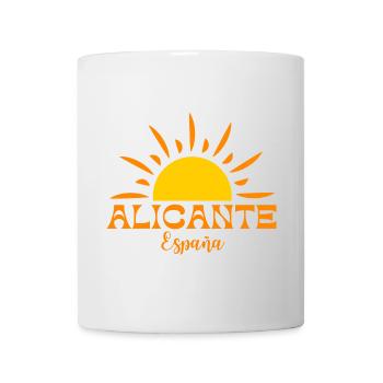 Vibrant Sunburst Alicante Spain Design - Mug - white - Front