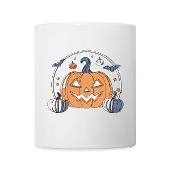 Spooky Halloween Pumpkin Halloween Decor - Mug - white - Front