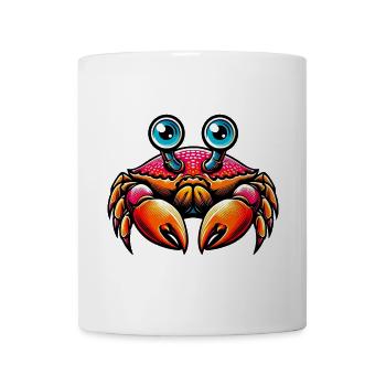 Krebs - Tasse - Weiß - Vorne