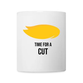 Time for a cut - Mug - white - Front