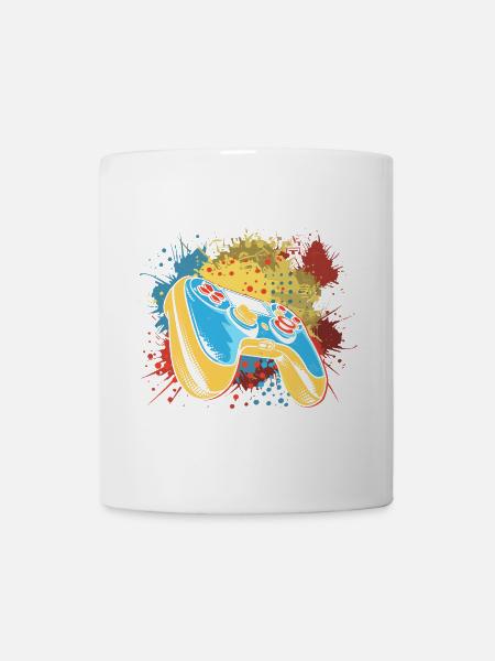 Gaming Graffiti - Tasse - Weiß