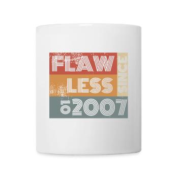 18th Birthday Flawless since 01/2007 - Mug - white - Front