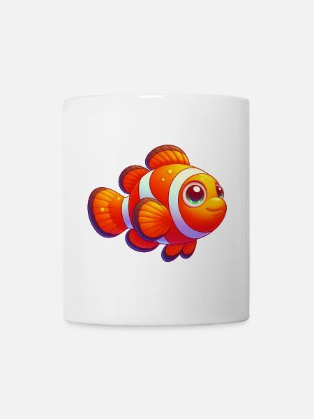 Clownfisch - Tasse - Weiß