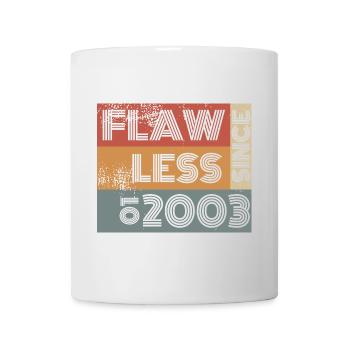 22. Birthday Flawless since 10/2002 - Mug - white - Front