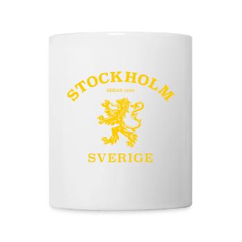 STOCKHOLM Sverige Suède - Mug blanc - blanc - Devant