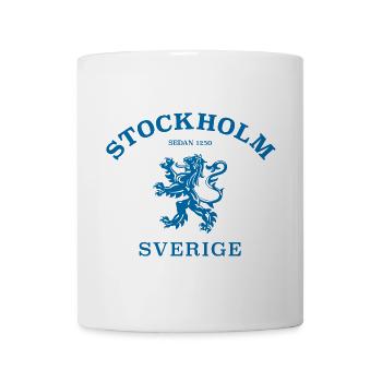STOCKHOLM Sverige Suède - Mug blanc - blanc - Devant