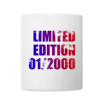 25e anniversaire Edition limitée 01/2000 - Mug blanc - blanc - Devant
