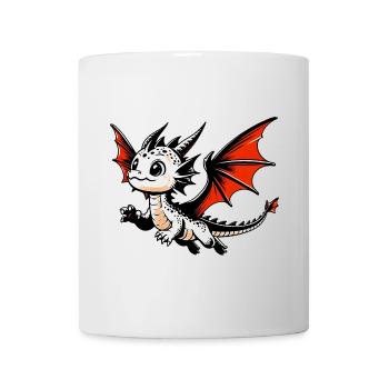 Dragon - Mug blanc - blanc - Devant