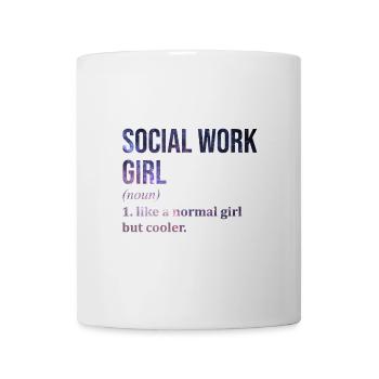 Sozialarbeit - Tasse - Weiß - Vorne
