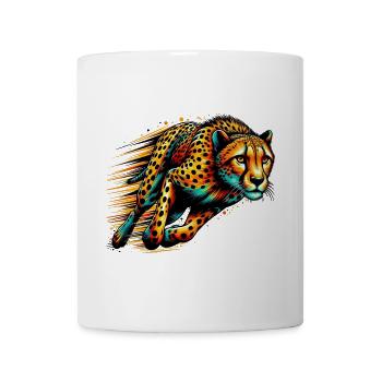 Gepard - Tasse - Weiß - Vorne