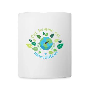 Cet homme est Merveilleux - Mug blanc - blanc - Devant