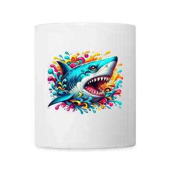 Shark - Mug - white - Front