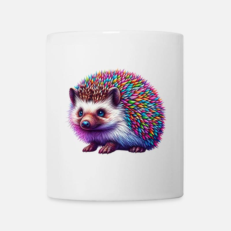 Igel - Tasse - Weiß