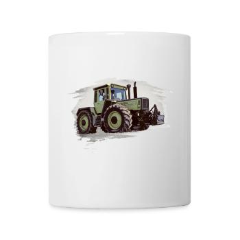 MB-trac 1300er mit Gewichten - Tasse - Weiß - Vorne