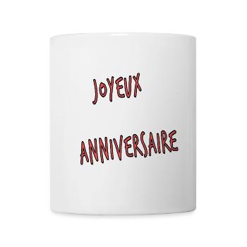 100. 100 YEARS. 100th ANNIVERSARY. BIRTHDAY 100 - Mug - white - Front