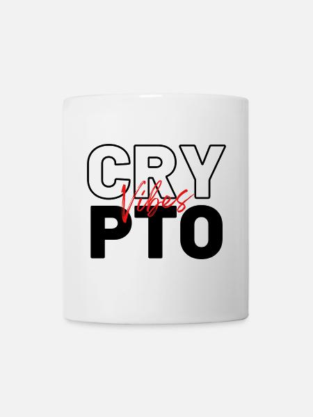Crypto Vibes - Tasse - Weiß