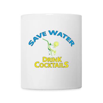 COCKTAILS - Tasse - Weiß - Vorne