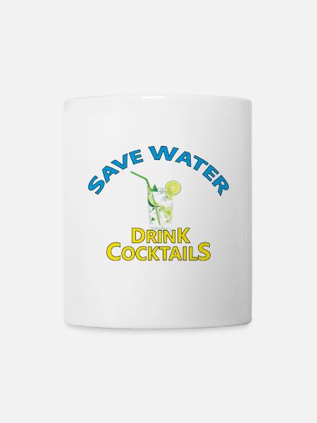 COCKTAILS - Tasse - Weiß
