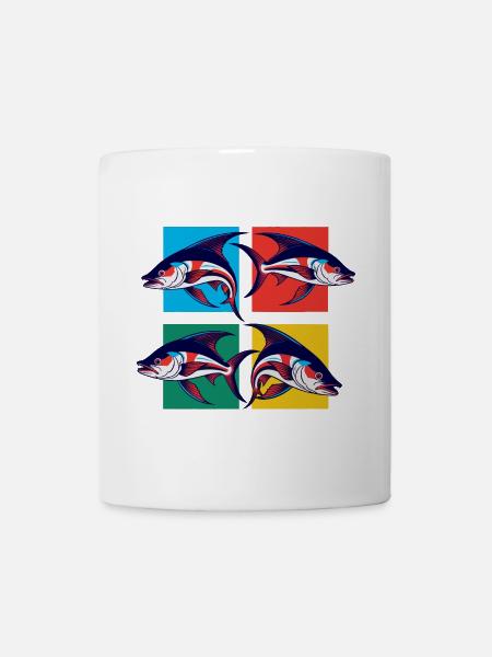 Fische - Tasse - Weiß
