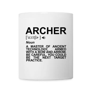 Archer Meaning - Mug - white - Front
