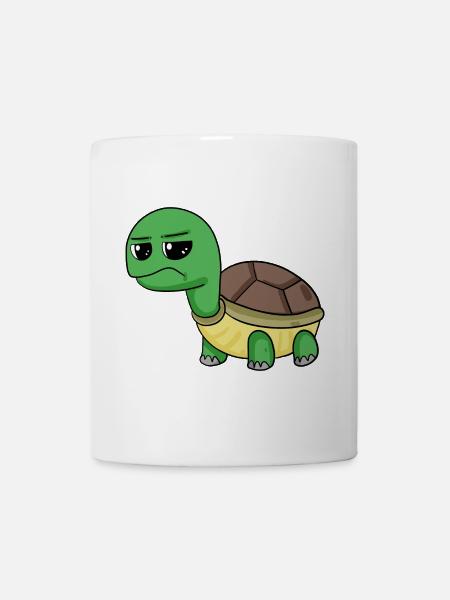 Schildkröte - Tasse - Weiß