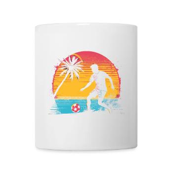 Footballeur - Mug blanc - blanc - Devant