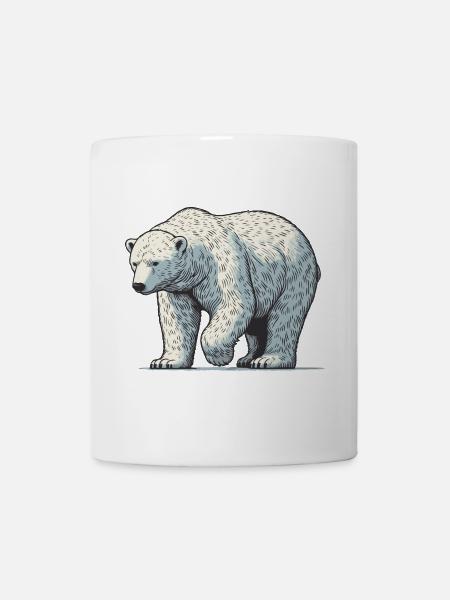 Eisbär - Tasse - Weiß
