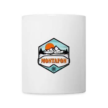 Montafon - Mug blanc - blanc - Devant