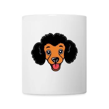 Cartoon Comic Cute Mascot Dog - Mug - white - Front