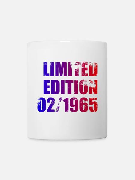 60e anniversaire Edition limitée 02/1965 - Mug blanc - blanc