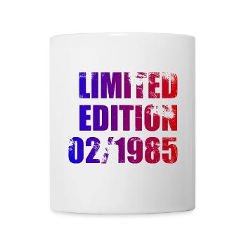 40e anniversaire Edition limitée 02/1985 - Mug blanc - blanc - Devant