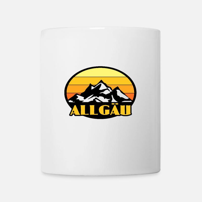 Allgäu - Mug blanc - blanc